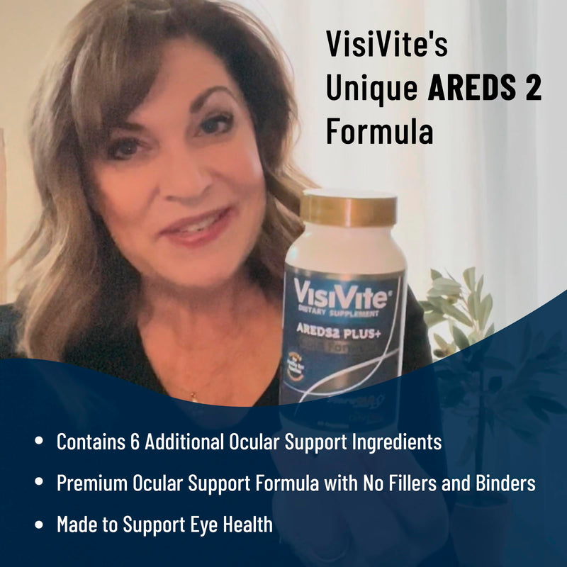[Australia] - Doctor Formulated AREDS 2 Plus Eye Vitamins with Zeaxanthin Plus Lutein - Bilberry and Grape Seed Extract - Premium Eye Health Formula - 60 Eye Supplement Capsules of VisiVite Gold Plus 1 Pack - 60 Capsules 