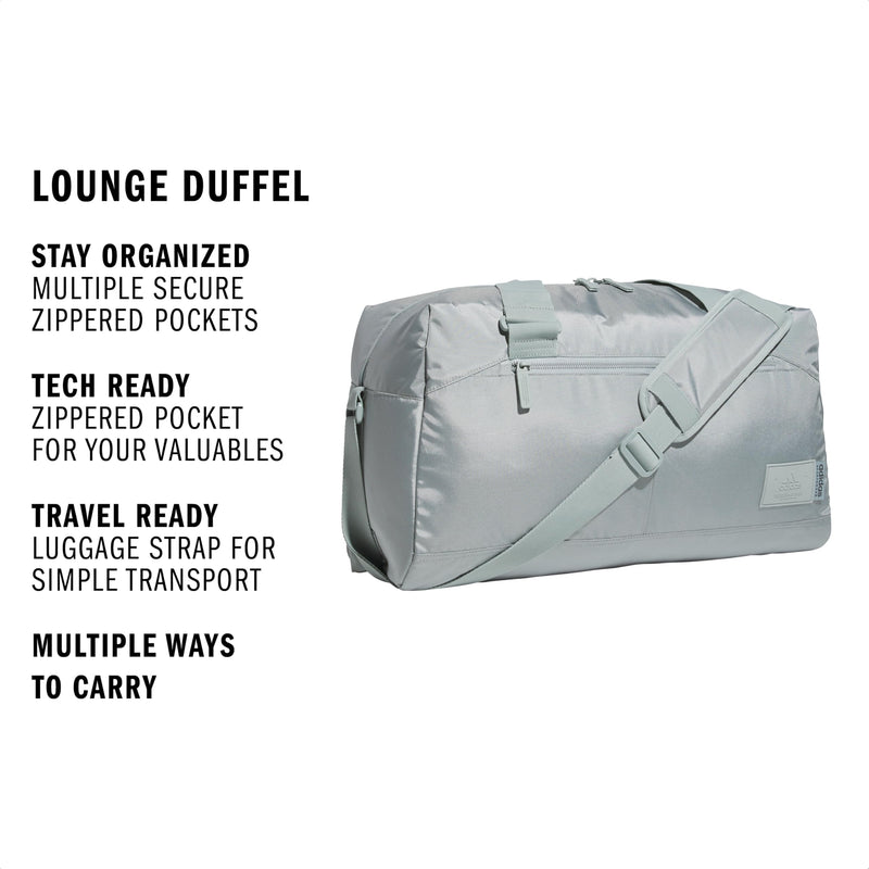 adidas Lounge Duffel, Wonder Sage Green, One Size