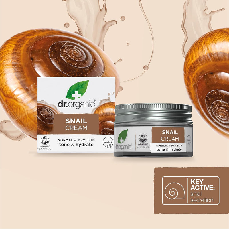 DR ORGANIC Snail Gel Cream, 50 ml