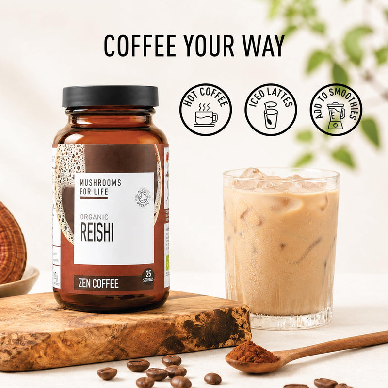 Mushrooms 4 Life Organic Reishi Zen Coffee