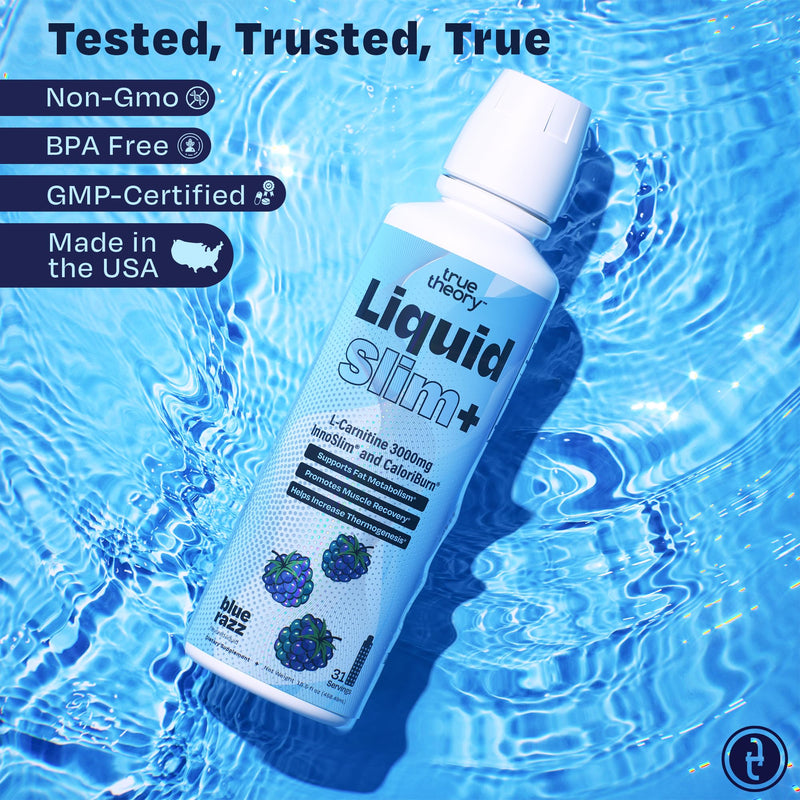 [Australia] - Liquid Slim ‚Äì Advanced Liquid L-Carnitine 3000mg with CaloriBurn GP¬Æ and InnoSlim¬Æ, Stimulant Free, Zero Calorie, Sugar Free, Blue Razz Flavor, 31 Servings 