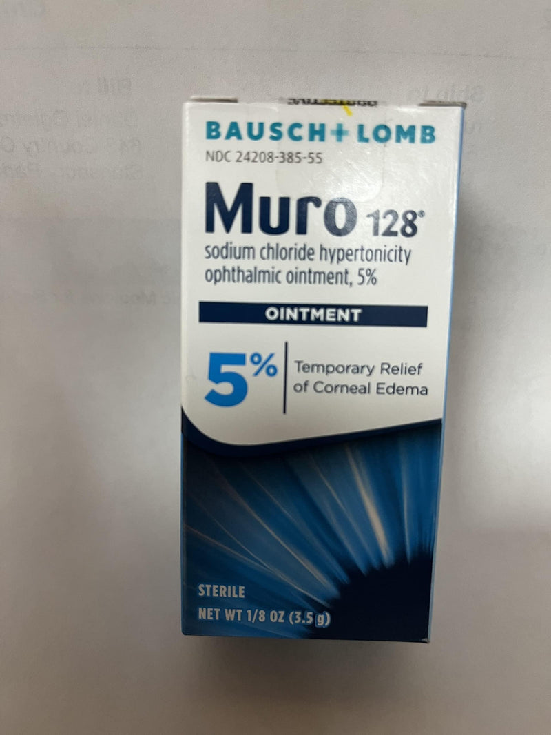 [Australia] - Muro 128 Bausch and Lomb 5 % Ointment, 0.12 Ounce 