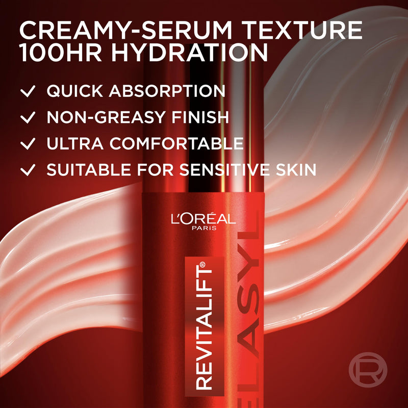L'Oreal Paris Revitalift Triple Power Dark Spot Corrector Creamy-Serum, Hyperpigmentation Treatment With Melasyl, Vitamin C & Niacinamide, Treats Sun Spots, Dark Spots, Aging & Uneven Tone, 1.7 fl oz