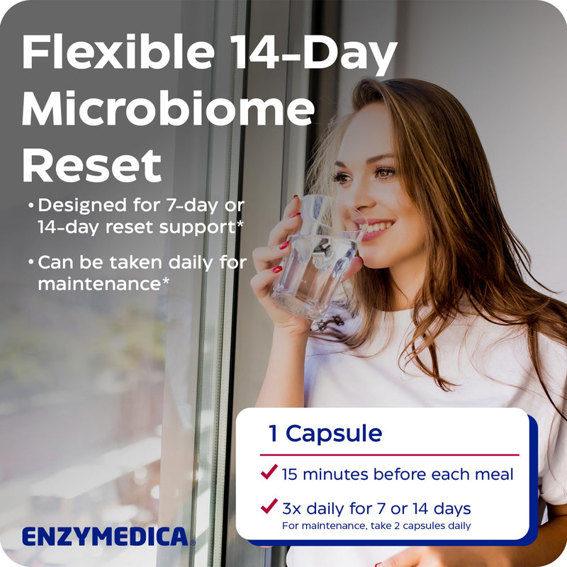Enzymedica, Candidase, Yeast Balance, Dietary Supplement, Enzyme Support, 42 Capsules, Vegan, Gluten-Free, Soy-Free, Non-GMO