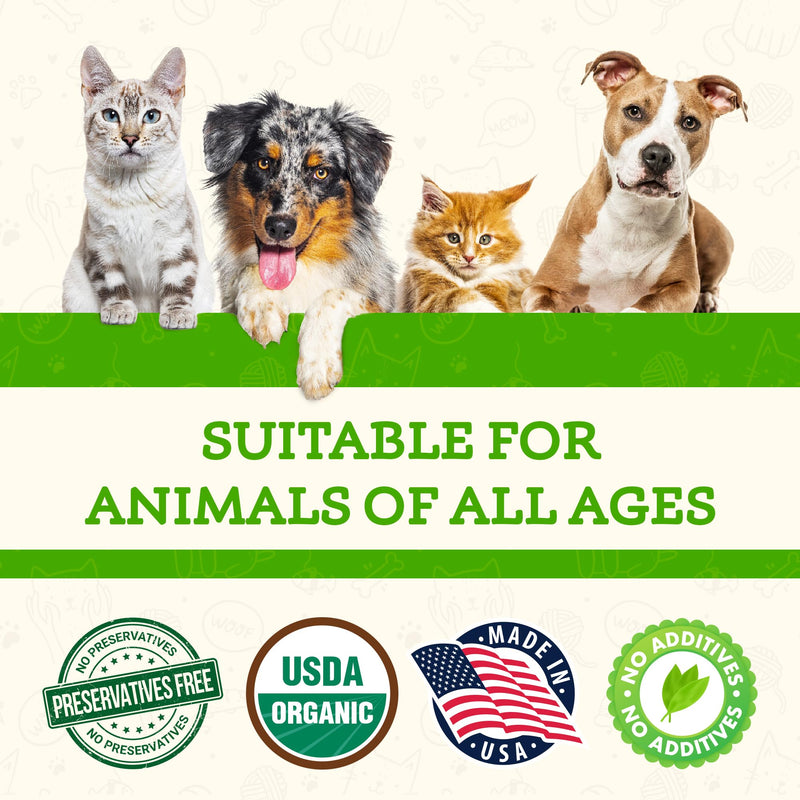 Animal Essentials MUSHROOM DEFENSE Supplement for Dogs & Cats - Critical Immune Defense, Reishi, Maitake, Cordyceps, Mushroom Powder Extract - 2.5 Oz (Pack of 1) - PawsPlanet Australia