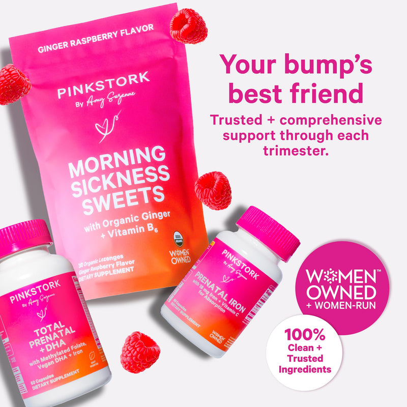 [Australia] - Pink Stork Choline - 550 mg Choline Bitartrate from VitaCholine for Pregnant + Postpartum Moms - Prenatal Vitamin for Fetal Cognitive Health + Breast Milk Quality - 1 Capsule Daily, 30 Count 