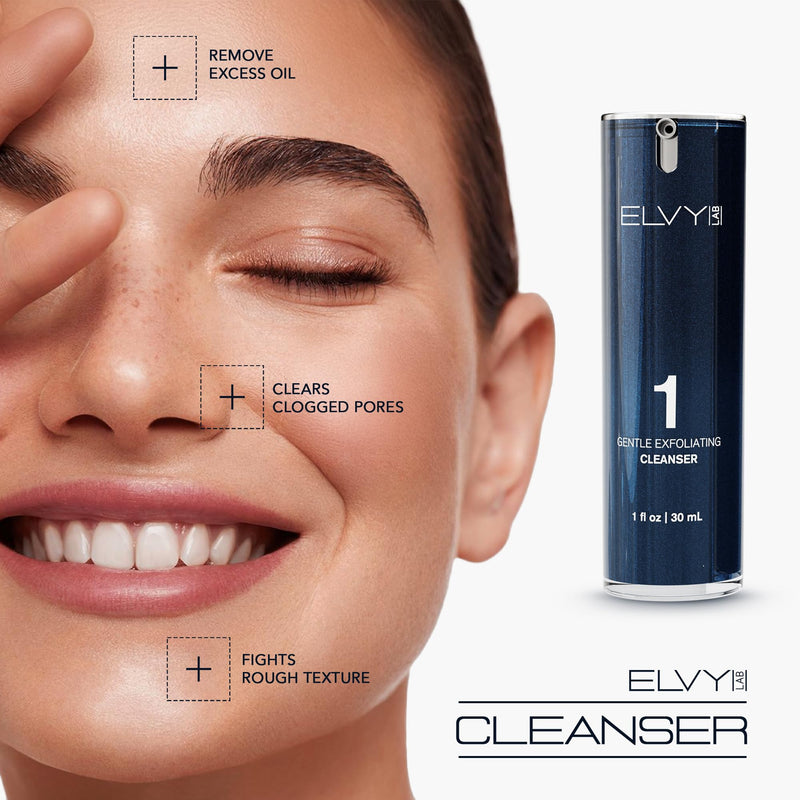 4 in 1 Skincare Set for Men and Women Complete Face Care Kit Cleanser Vitamin C Serum Moisturizer Eye Cream Anti Aging Routine Vegan Cruelty Free All Skin Types Hydrating Brightening Gift Set Skin Care Set