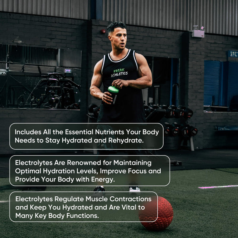 Freak Athletics Electrolytes Powder 250g - Unflavoured, Zero Sugar Hydration Electrolyte Powder, Electrolytes for Keto & Fasting, Daily Hydration Support | (250 Servings) (Pack of 2) 250 g (250 Servings) (Pack of 2)