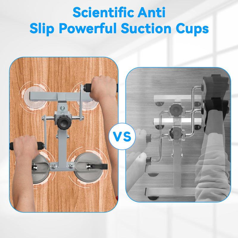 [Australia] - Arm Bike for Physical Therapy, Multifunction Rehabilitation Exerciser for Arm and Shoulder, Stroke Rehab Equipment, Portable Indoor Arm Cycle for Seniors, Adjustable Resistance, Anti-Slip 