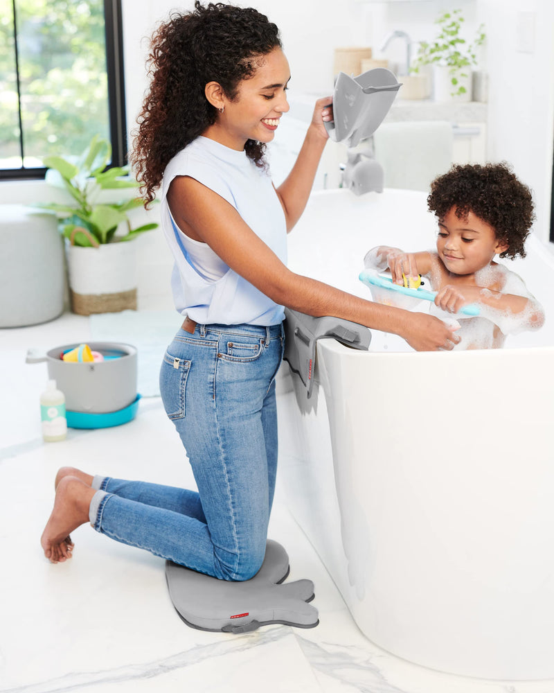 [Australia] - Skip Hop Baby Bath Rinse Cup, Moby Tear-free Waterfall Rinser, Grey 