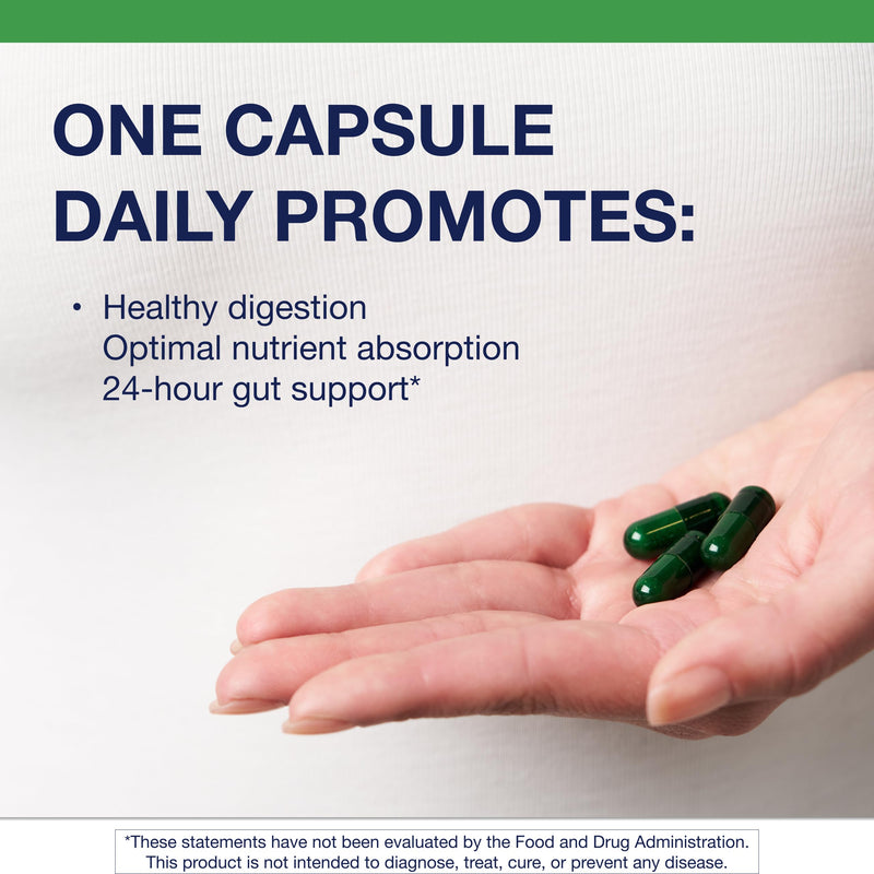 Metagenics UltraFlora Probiotic + Multivitamin, 30 Capsules | All-in-One Daily Gut Health and Digestive Balance Support, Clinically Tested Probiotic Blend with 17 Essential Nutrients