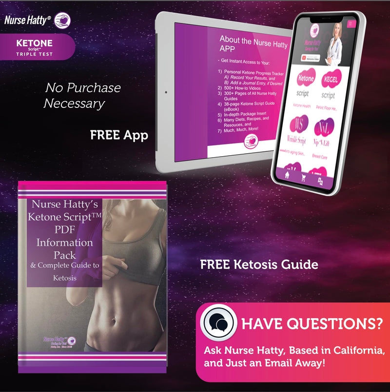 [Australia] - 50ct ✓✓✓ T R I P L E TEST Ketone Strips | Complete KIT | 3X Urine Accuracy for Ketogenic, Ketosis, Low-carb, Paleo & Keto Diets | Urinalysis Test Tube, Travel Pouch & Built-in Color Chart | XL Strip 50 