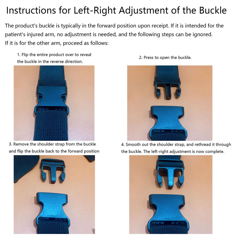 Kids Breathable Arm Sling for Shoulder Injury and Surgery Recovery, Padiatric Elbow Brace Support for Broken Arm, Fits Both Arms (Large) Large