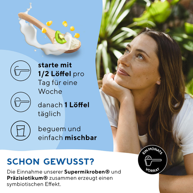 [Australia] - fairment Präziotitikum® - Premium fiber complex | Easy to use | Developed with experts | Without additives | Lactose-free, gluten-free | 30 day supply | 150g fiber powder 1 pack 