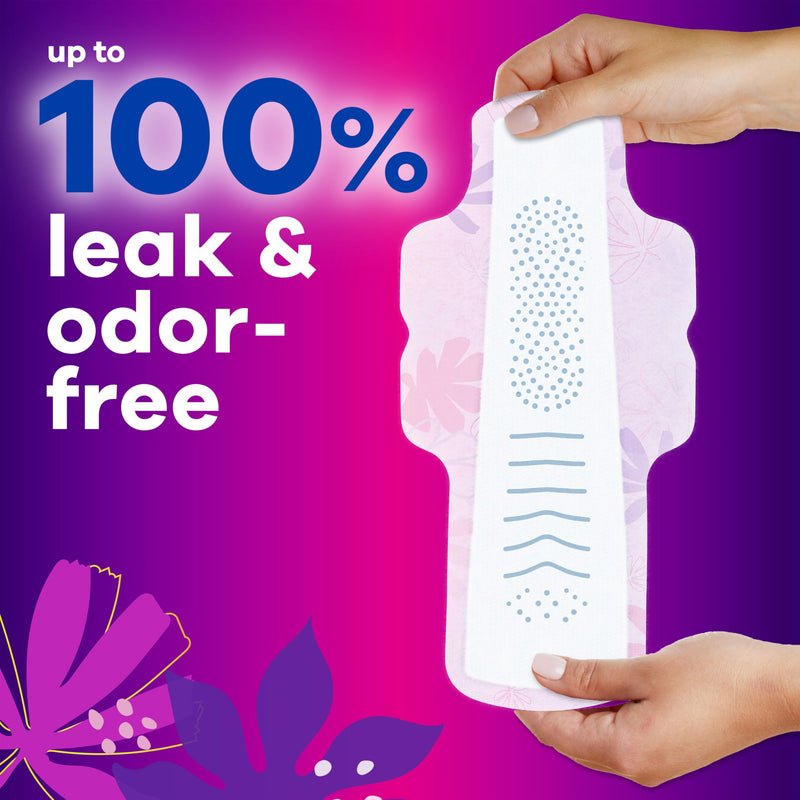 [Australia] - Always Radiant Feminine Pads for Women, Flexfoam Pads with Wings, Size 5, Extra Heavy Overnight Absorbency, Lightly Scented, 54 Count (3 Packs of 18) Extra Heavy Overnight (Size 5) 