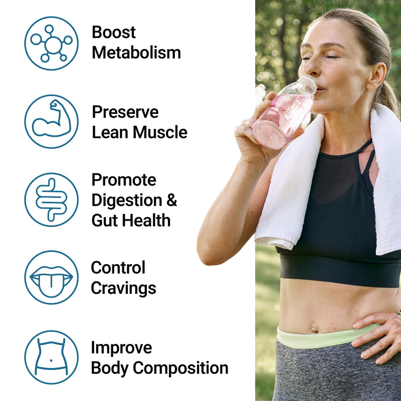 Force Factor Diet Aid Powder, Metabolism Booster & Diet Support Supplement | for Lean Body Mass with 15x More Absorbable Chromium, Refreshing & Delicious, Tropical Fruit, 30 Servings 1.02 Pound (Pack of 1)