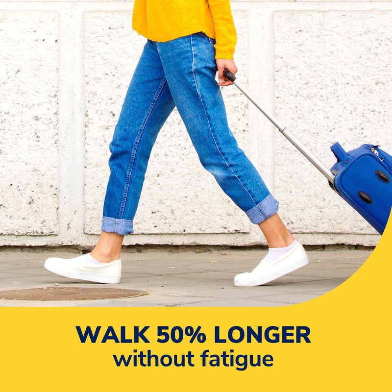 [Australia] - Dr. Scholl's Walk Longer Insoles, Comfortable Plush Foam Cushioning Inserts for Walking, Hiking, and Standing on Feet All-Day Women's 6-10 