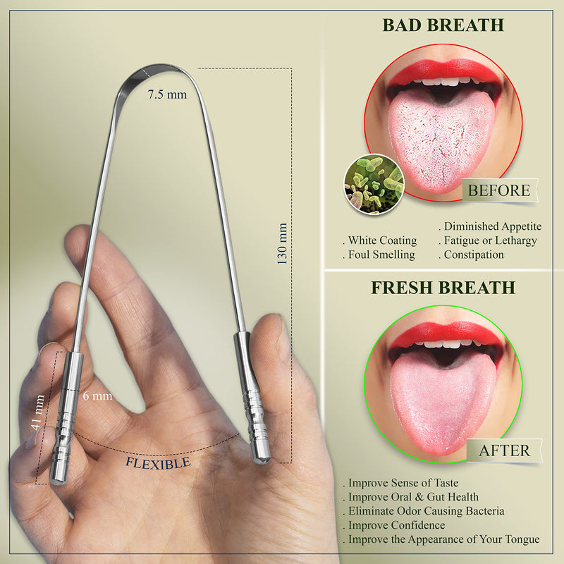 [Australia] - 6 Pack Dental Tools Teeth Cleaning Kit, Plaque Tartar Remover for Teeth and Oral Care for Adults, Kids and Pets, Includes Tongue Scraper, Mirror, Probe, 100% Stainless Steel Dental Kit with Case 