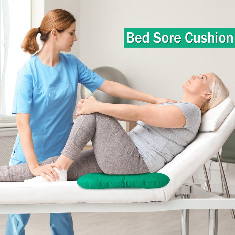 [Australia] - JuGeoZhi Bed Sore Cushion Donut Pillow - Soft Butt Hemorrhoid Pillow for Sitting Tailbone Pain Postpartum Doughnut Pillow Pad for Butt Positioning, 12x12 Inch 