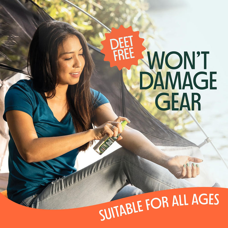 [Australia] - Murphy's Naturals Mosquito & Tick Bug Repellent Spray, Oil of Lemon Eucalyptus for Skin + Outdoor Gear, DEET-Free, 4 Ounce Pump, 2-Pack 2 Fl Oz (Pack of 2) 