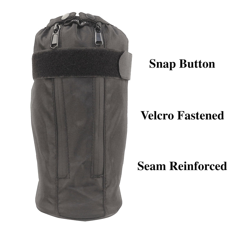 Walking Boot Cover for Medical Brace Orthopedic and Fracture Cast with Integrative Slip-Resistant Rubber Sole (Black, Short, Medium) Black Short