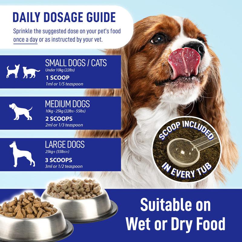 100% Natural Plaque Off & Tartar Remover For Dogs & Cats | Freshen Breath For Dogs & Cats | 6.3oz (180g) | Support Healthy Gums & Promote Dental Health | Prevent Plaque & Tartar Build Up - PawsPlanet Australia