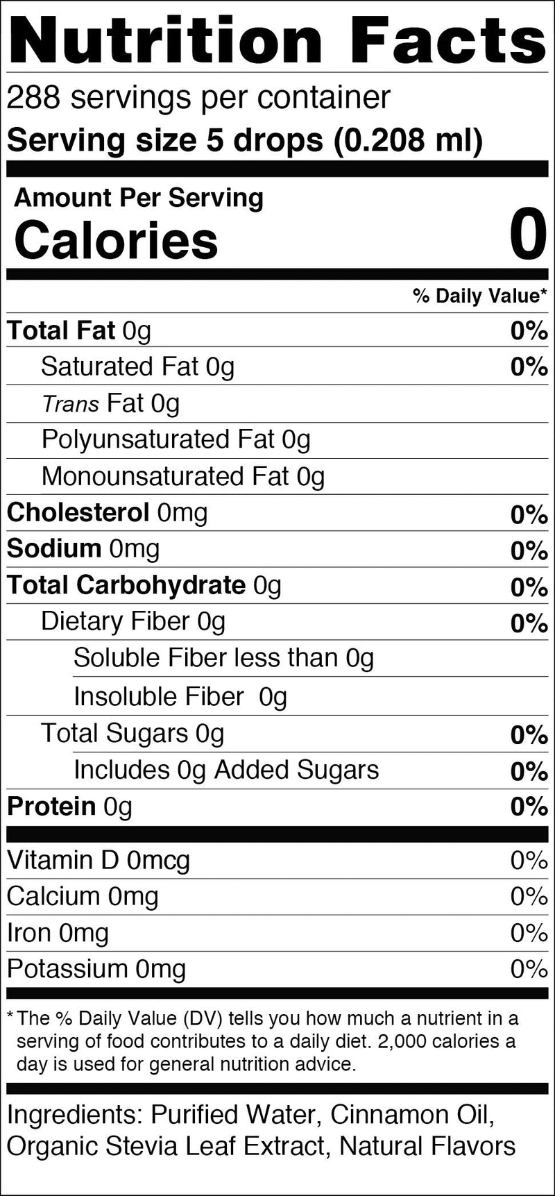 [Australia] - Sweetleaf Stevia Clear Liquid Cinnamon 2 Fl oz 