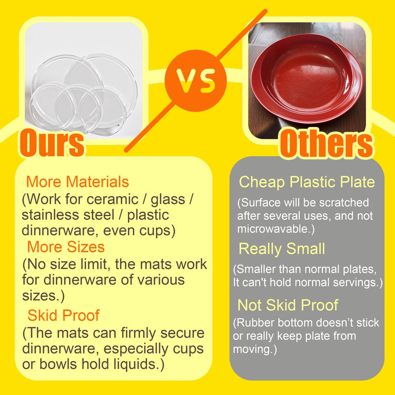 [Australia] - One Handed Gadgets Adaptive Equipment, to Secure The Bottom for Opening Jars/Bottles, & Mixing Food in A Bowl, Aids for Disabled, Parkinsons, Handicap Accessories for Daily Living(5 Pcs+Storage Box) 5 