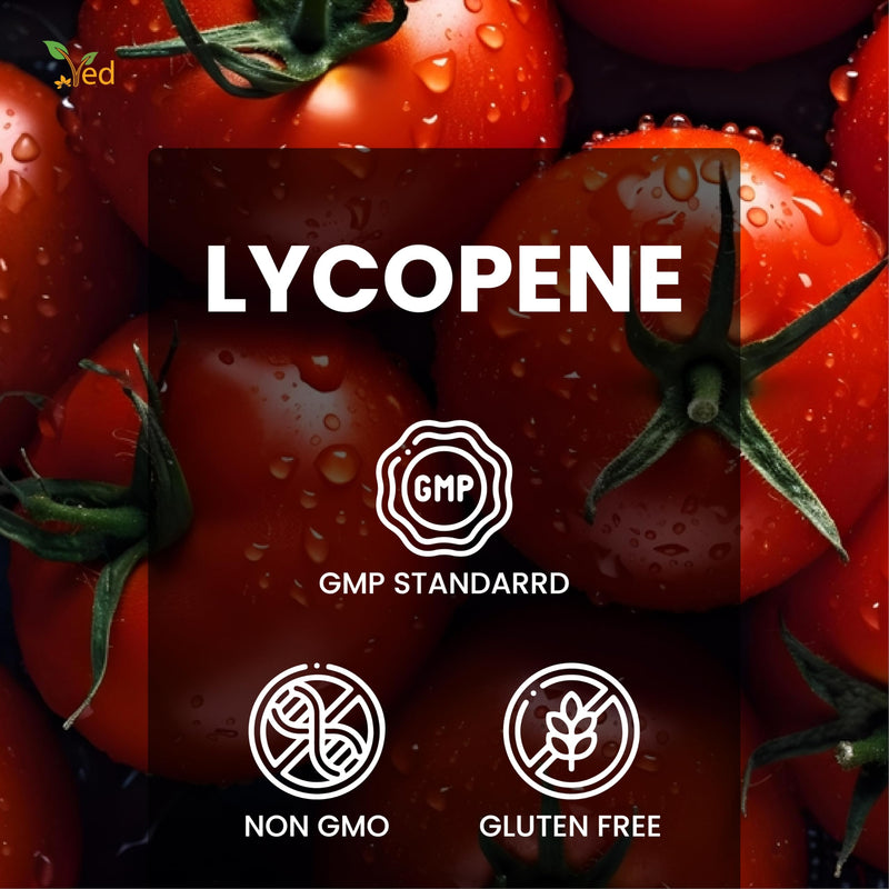 [Australia] - Ved Lycopene Supplement | Super strength, prostate and heart health | Super antioxidant | 500 mg x 90 soft capsules. 
