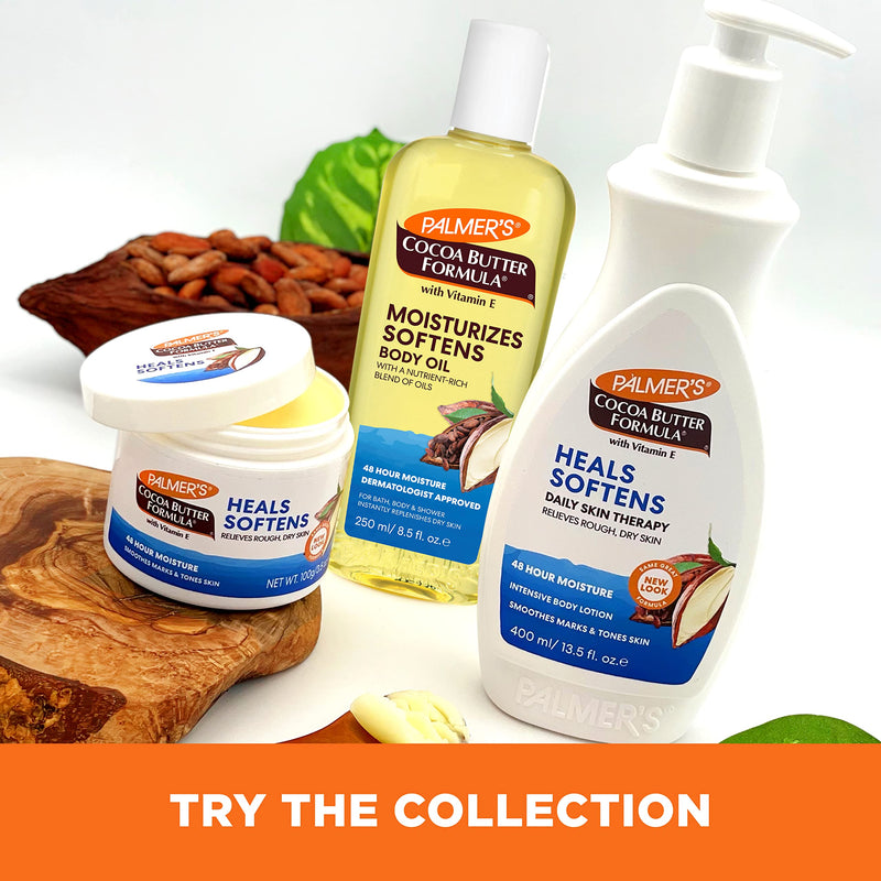 Palmer's Moisturizing Body Oil, Cocoa Butter Formula (8.5 Fl Oz) | Nourishing with Vitamin E, Radiant Looking Glow & Skin Hydration, Lightweight, Instant Absorption for Bath, Body and Shower 8.5 Fl Oz (Pack of 1)