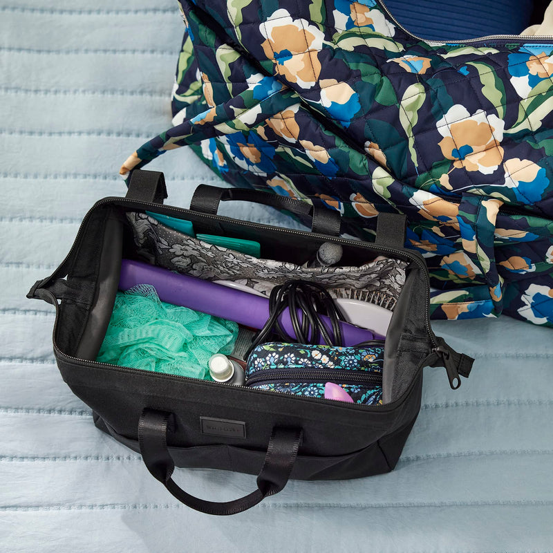 Vera Bradley Women's Recycled Lighten Up ReActive Bag Organizer One Size Black