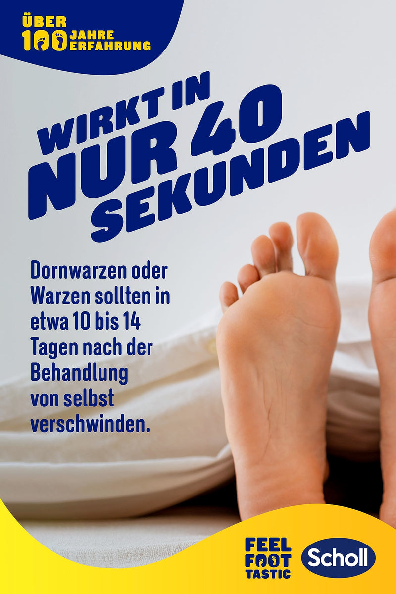 [Australia] - Scholl wart remover Freeze 16 sticks for hands and feet, for the treatment of large and small warts, easy to use, 80 ml 