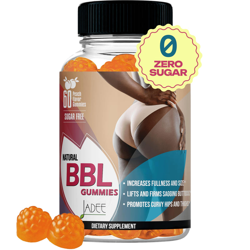 [Australia] - BBL Gummies for Big Booty & Curvy HIPS - Advanced Herbal Sugar Free Weight Gainer for Women - Weight Gain Booty Gummies for Butt Growth - Bigger Butt Enhancer & Booty Builder 