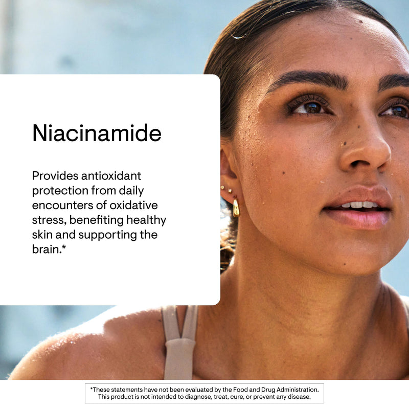 THORNE Niacinamide, 500 mg Non-Flushing Form of Vitamin B3, 180 Capsules
