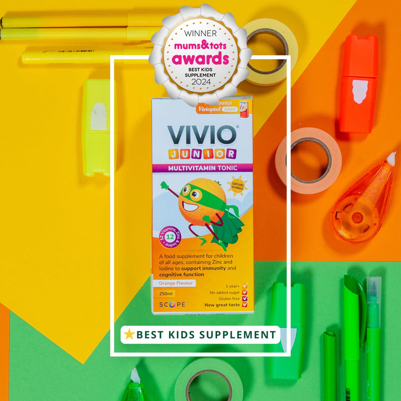 Multivitamin Tonic for Kids – 12 Added Vitamins Plus Zinc & Iodine to Support Your Child’s Immunity & Cognitive Function - Orange - 250ml