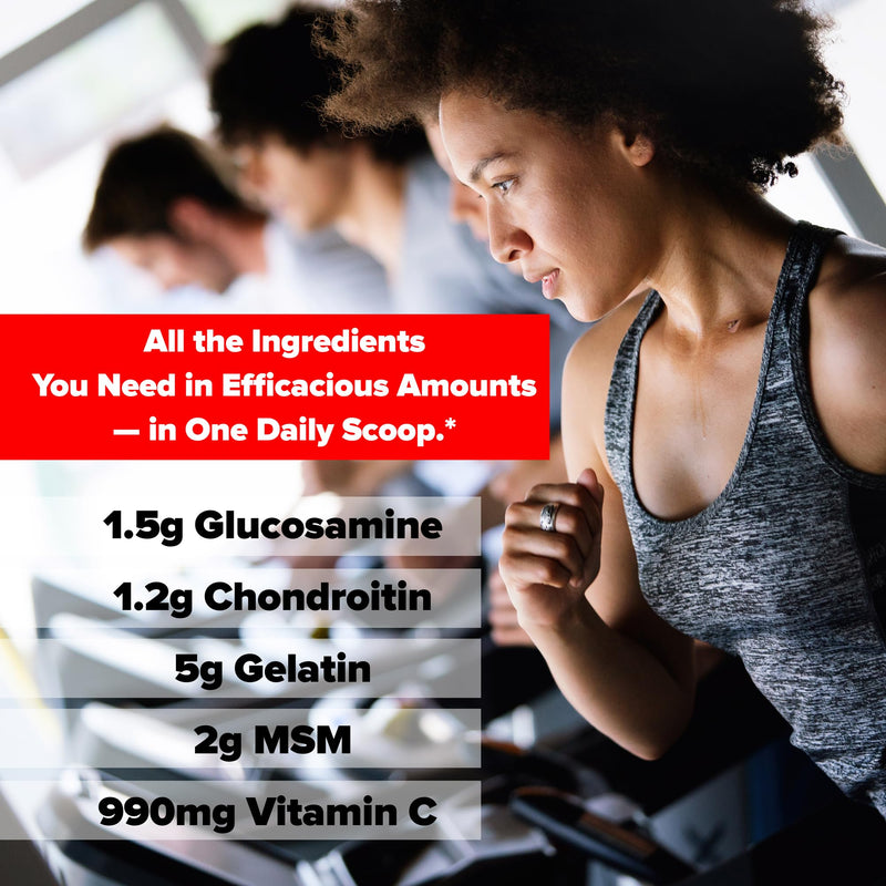 Labrada Nutrition Elastijoint, Fruit Punch, Glucosamine Joint Support Supplement Powder for Men & Women, Health Supplement with MSM, Glucosamine Chondroitin MSM - Gluten-Free