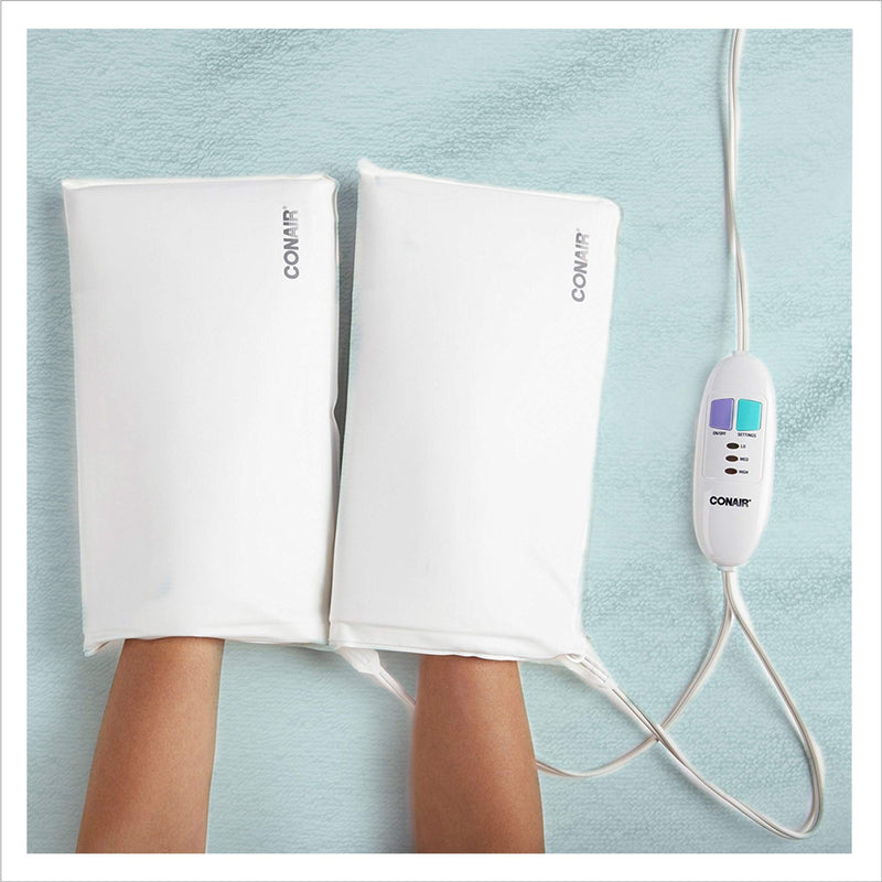[Australia] - True Glow by Conair Hand Warmer - Electric Hand Warmer Thermal Spa - Heated Lotion Beauty Mitts - Packaging May Vary 1 Count (Pack of 1) 