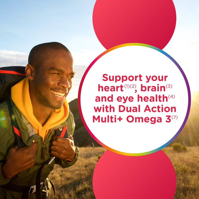 Centrum MultiGummies Multi+ Omega 3, Assorted Fruit Flavors, 110 Count | Supports Heart Health, Normal Brain Function, Eye Health, Daily Energy Needs and Normal Immune Function, GLP-1 Support New 110 Count (Pack of 1)