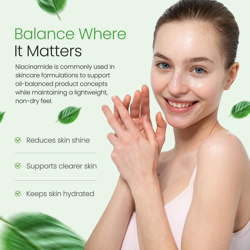 Pure Niacinamide Powder for Skin Care (Vitamin B3) DIY Niacinamide Serum, Niacin Powder (4 Ounce / 113 Gram) Cosmetic Grade 4 Ounce (Pack of 1)