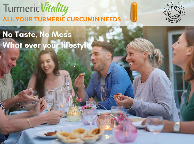 Organic Turmeric Curcumin Capsules Triple Strength with 95% Curcumin - Ginger & Black Pepper for Maximum Absorption – High Strength Supplement 2130mg Serving