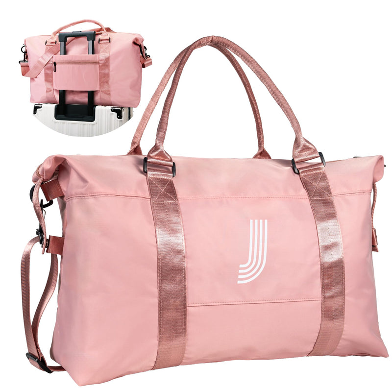 Personalized Makeup Bag + Personalized Travel Duffel Bag, Gift for Her