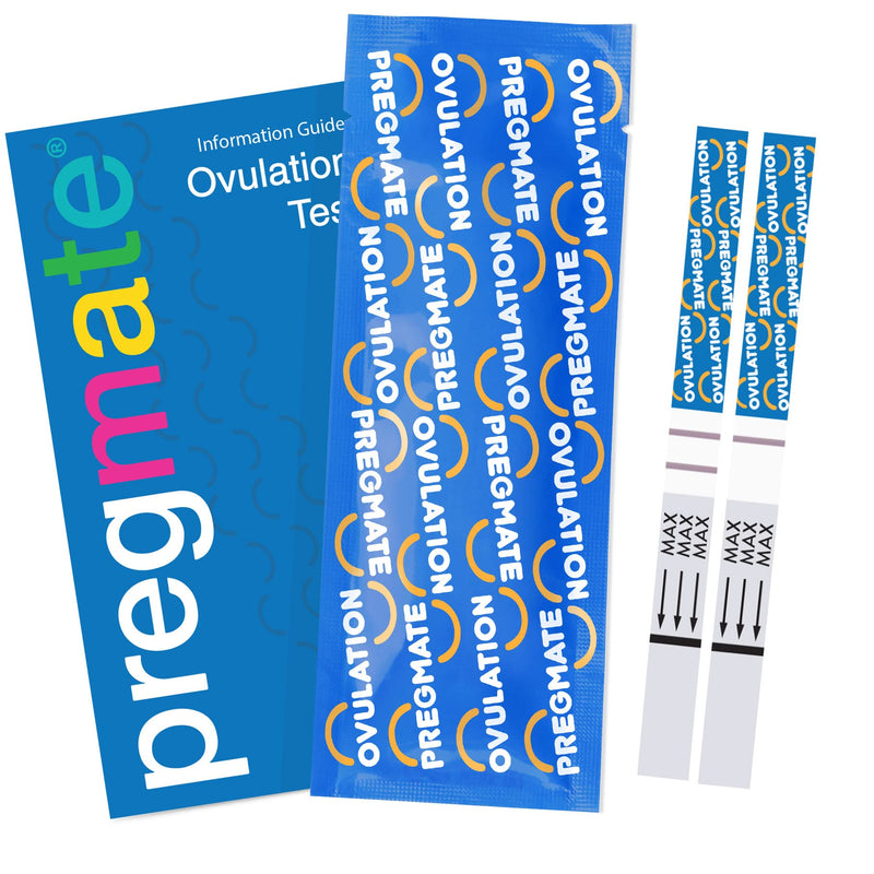 Pregmate 50 Ovulation Test Strips with Numerical LH Result Quantitative Predictor Kit (50 Count)