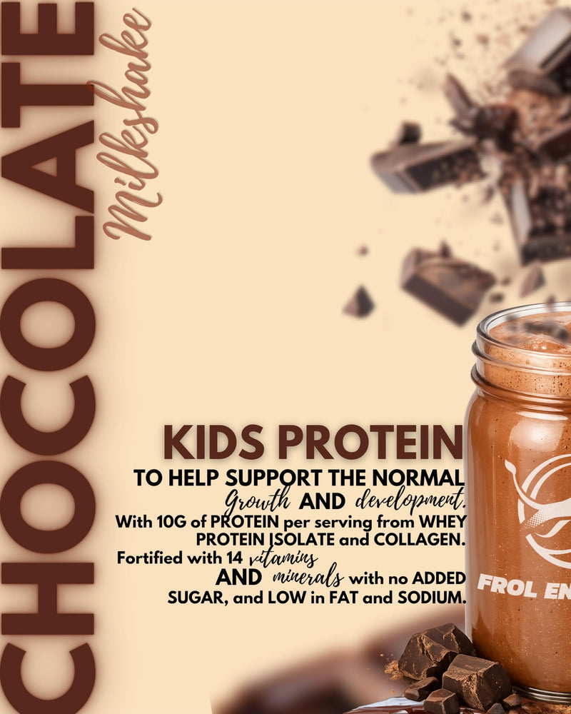 Kids Protein K-Cup Pods, Chocolate, 10g Protein | Real milk & Real cocoa for a rich taste, 70 calories, 14 vitamins & minerals, no added sugar, ages 7+, 8oz serving