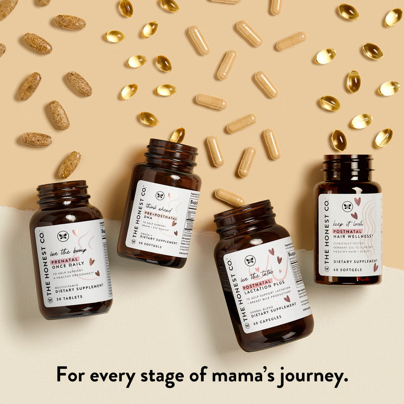[Australia] - The Honest Company Love the Bump Prenatal Once Daily Supplement | NSF-Certified, Non-GMO | 30 Count Tablets 30 Count (Pack of 1) 