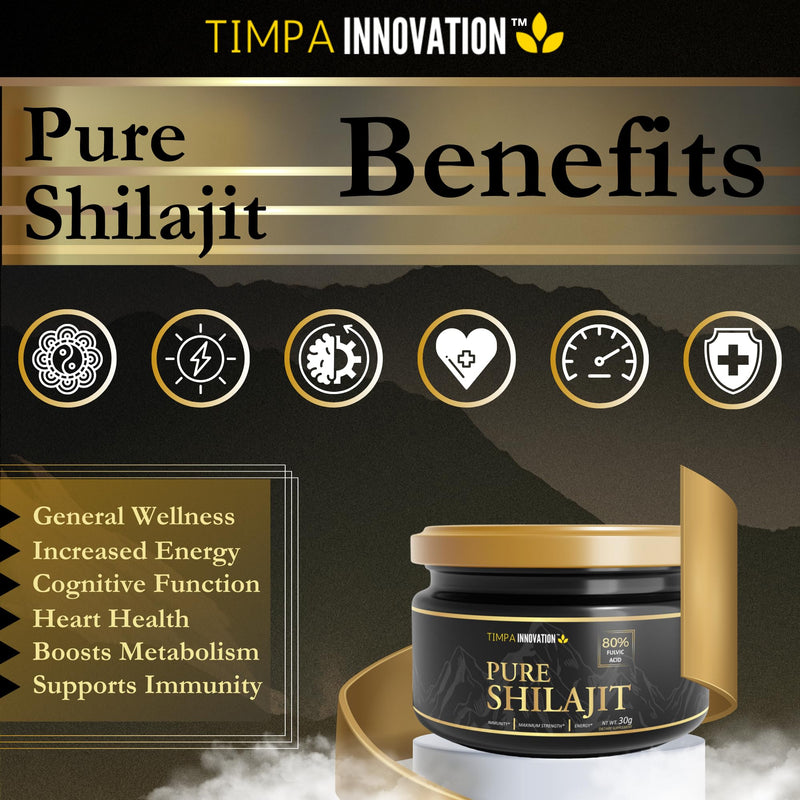 [Australia] - Authentic Himalayan SHILAJIT, 100% Pure Himalayan Shilajit, Potent Premium Resin with 85+ Trace Minerals and 80% Fulvic Acid, Shilajit Pure Himalayan Organic, for Men and Women 30g 1.05 Ounce (Pack of 1) 