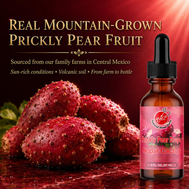 Prickly Pear Drops with Vitamin B12, Concentrated Nopal Cactus Fruit Liquid Supplement, Betalains, Vitamins & Trace Minerals, 60 Servings, Sweet-Tart, 2 Fl Oz (1) 1 Pack