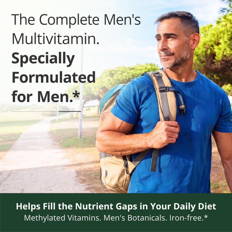 Vimerson Health Multivitamin for Men: Methylated B Vitamins, Chelated Minerals and Bioavailable D3 for Focus and Energy Support – Daily Mens Multivitamins and Multiminerals – 60 Capsules Men's Capsules
