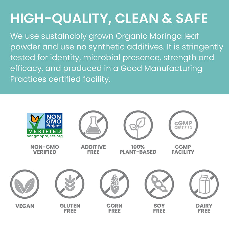 [Australia] - Himalaya Moringa - Herbal Superfood Antioxidants Supplement Supporting Wellness, Vitality, and Oxidative Stress - Vegan, Non-GMO, Gluten Free, 1000 mg, 60 Capsules 