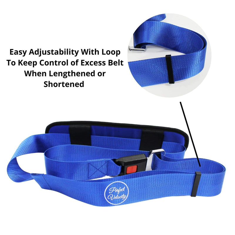 [Australia] - Extremity Mobilization Belt, Strap, Band Intended for Physical Therapy, Rehab, Stretching, Manual Traction, and Mobility with Pad 