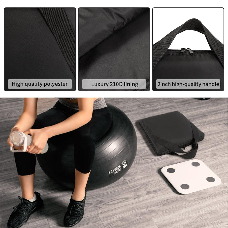 [Australia] - Yxmeiguo Carrying Travel Bag for Body Composition Monitor Scale Storage Bag Fits Most Smart Scale for Body Weight Portable Body Composition Monitor Scale Travel Storage Case with Reinforced Handle 